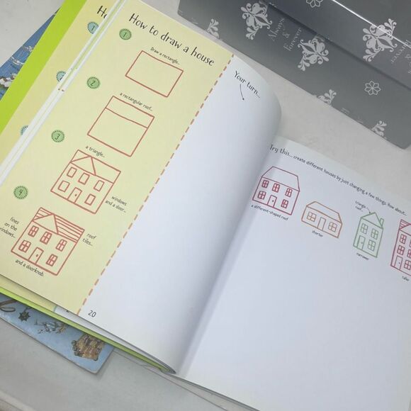 The Usborne Book Bundle Drawing Search Books Learning - Picture 3 of 8